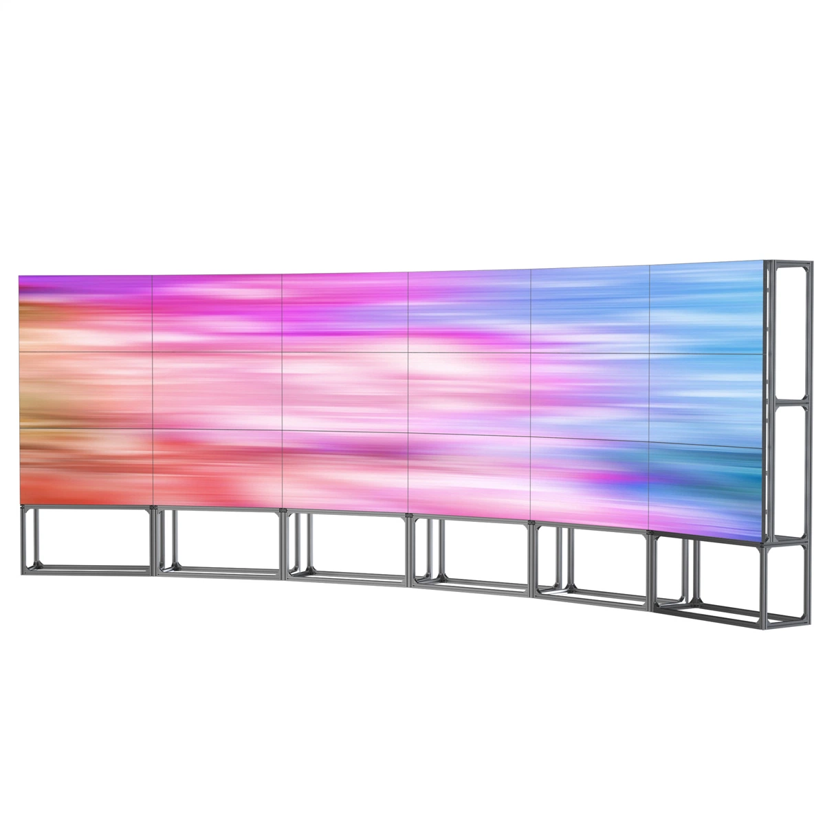 LCD AUO 49 polegadas do painel do monitor Videowall 1920X1080 de resolução HD Modo IPS Sinalização Digital Video wall Aplicação Video wall publicidade digital LCD exibir