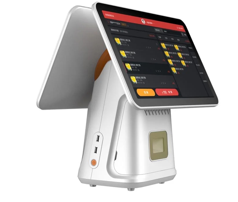 New Design 15'' Supermarket Touch Screen Cash Register POS System