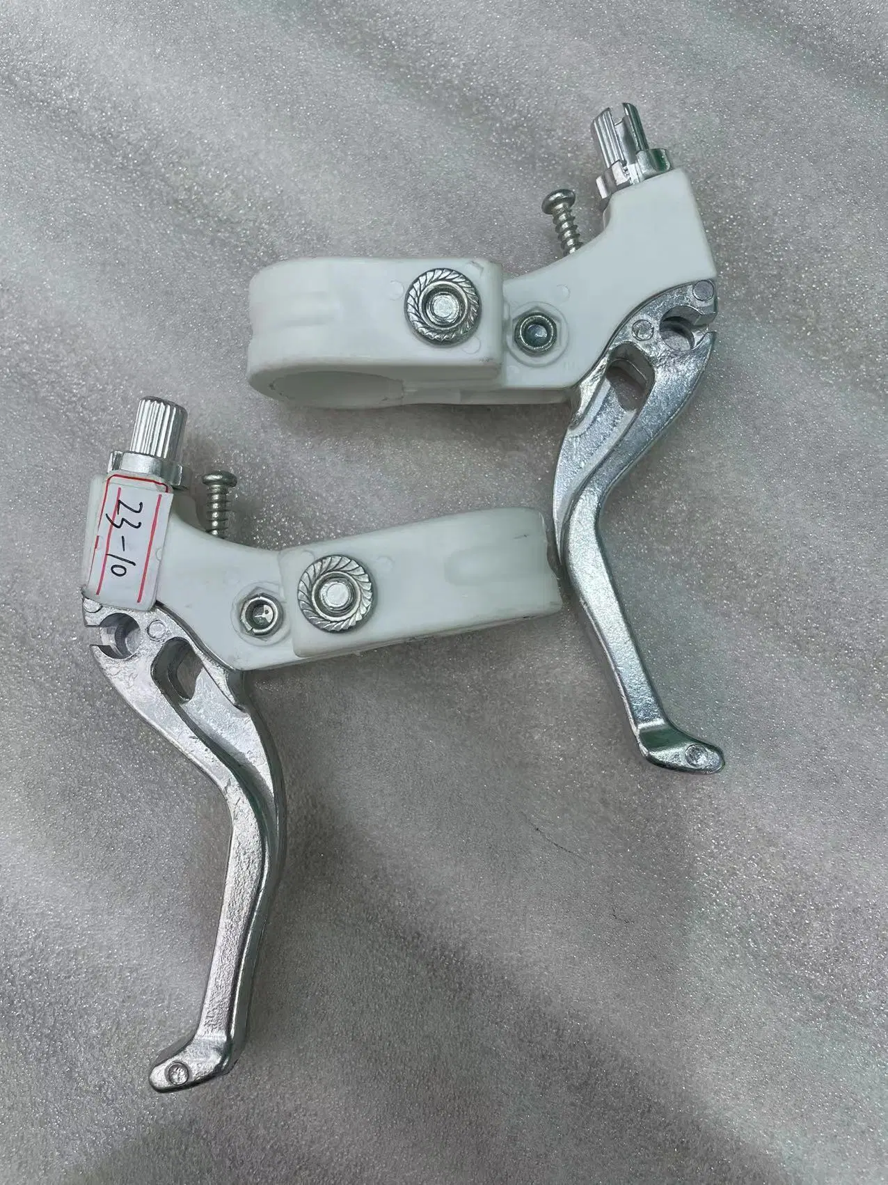 Half Aluminium Alloy Brake Lever White Color Bicycle Parts Bike Accessory