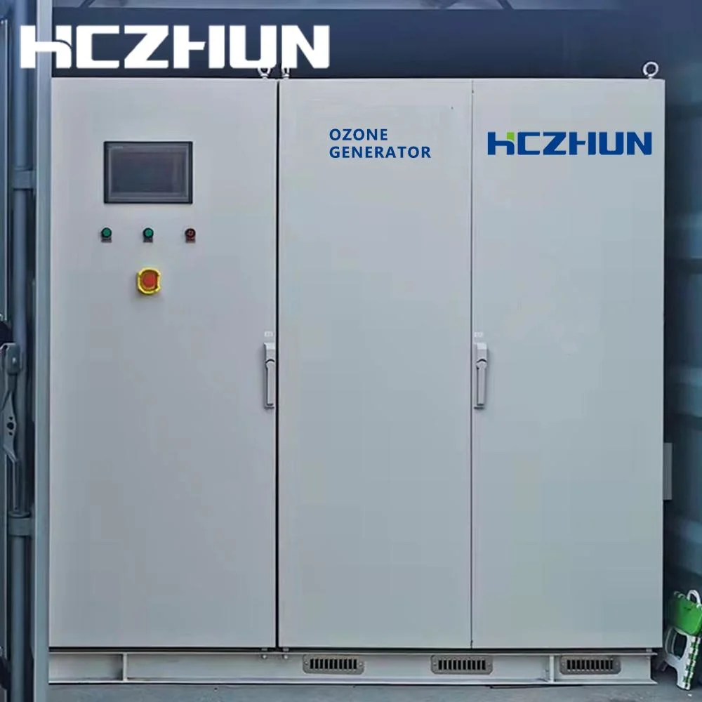 Factory Venta caliente gran generador de ozono 6kg generador de ozono El tratamiento de agua industrial Sistema de ozono