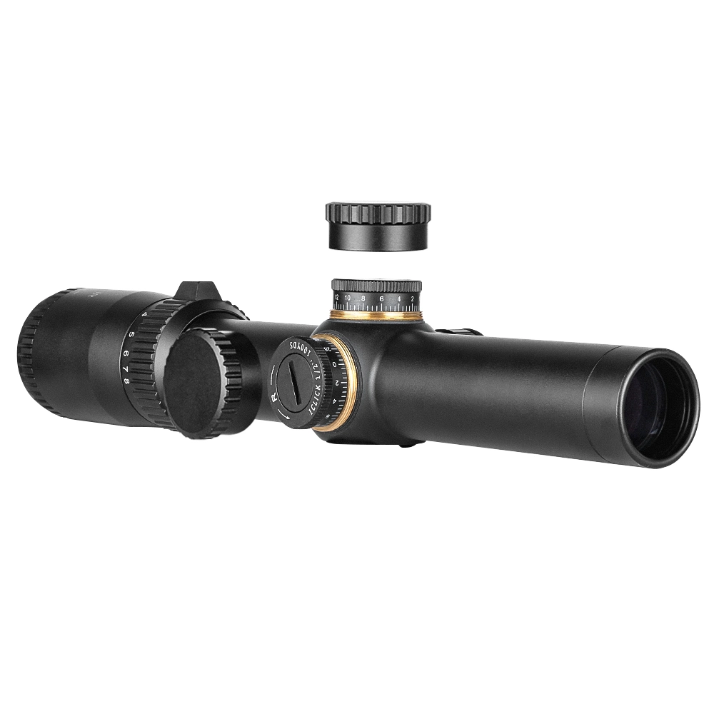 Grundlegende Anpassung Spina Optics 1-8X24 Jagdskop mit Rot Grün Beleuchtetes Fadenkreuz Tactical Optics Visier Stoßfestes Zielfernrohr mit Rohr 30mm 3 % Rabatt