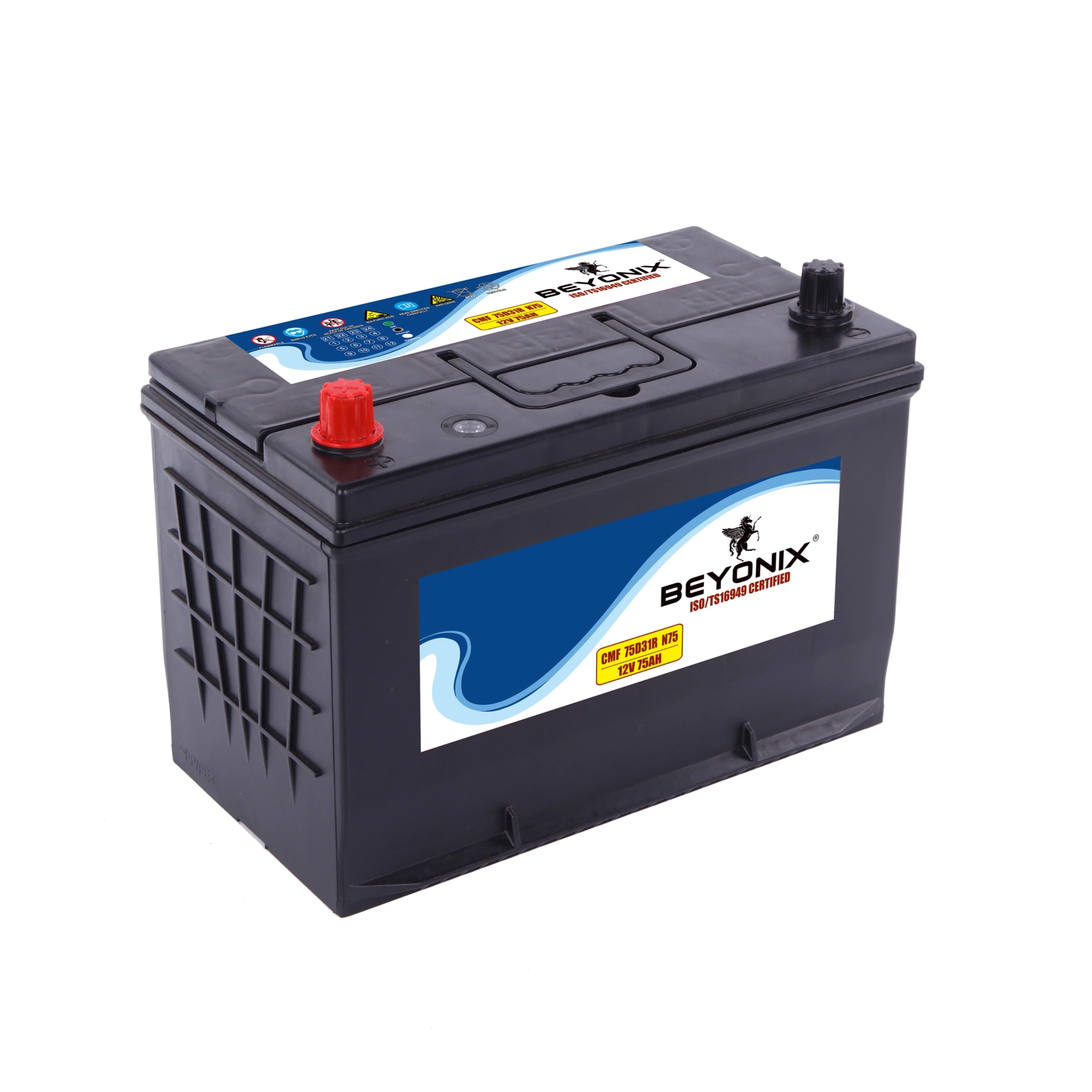 JIS Car Battery Jujiang Power Beyonix N70 N75 N95