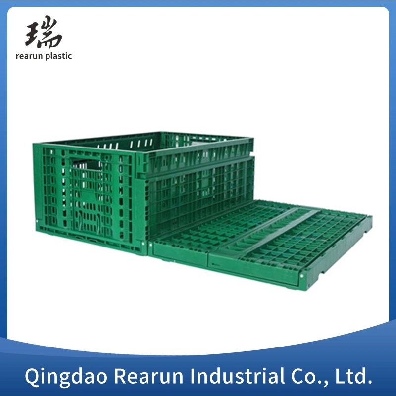 Plastic Turnover Baskets Plastic Crates Foldable Mobile Boxes