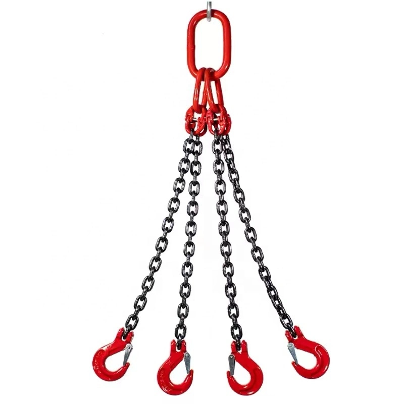 Chain Sling Swivel Hook with Safety Latch for Lifting
