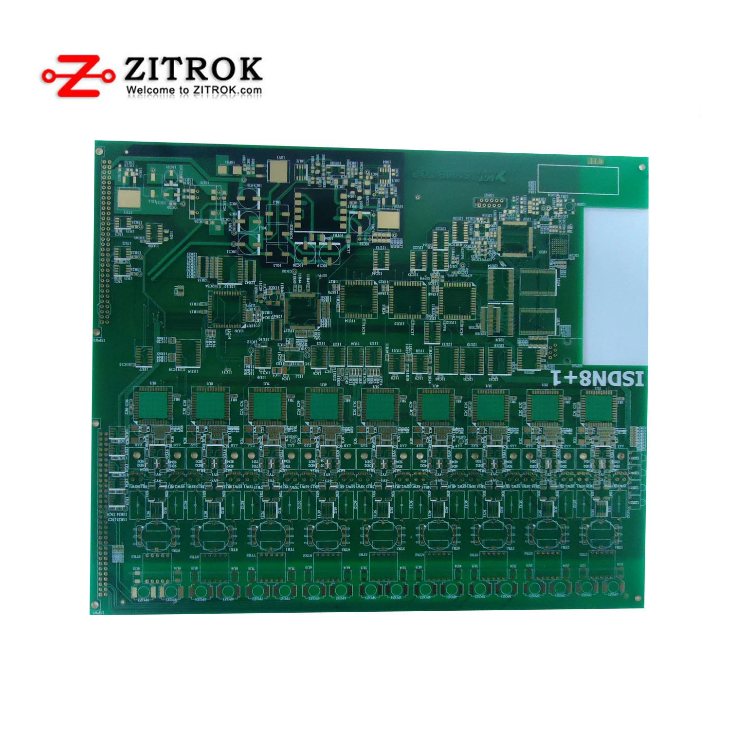 EMS Rigid PCB Assembly Express Service, Turnkey PCBA Immersion Gold Electronic Component