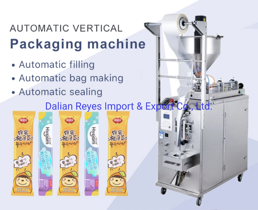 La miel de llenado automático de la máquina de envasado de líquidos en forma de saquito Bolsa Stick Máquina de embalaje