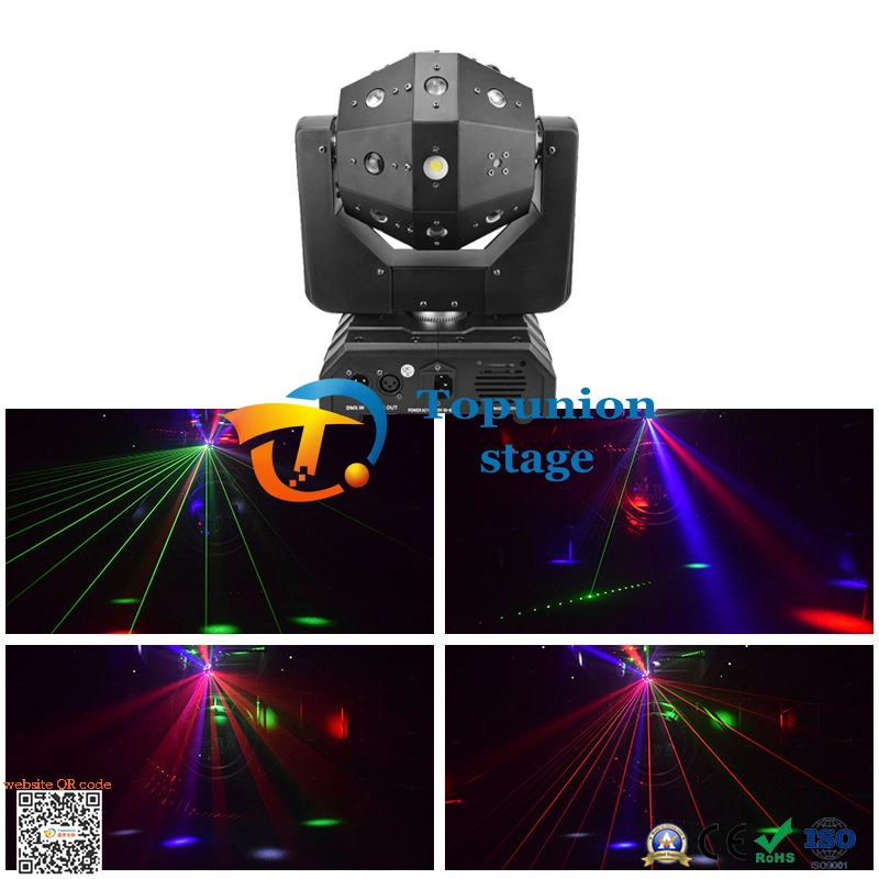 Factory Direct Price Laser Shaking Dance Hall KTV Flash Atmosphere Rotating Beams Light