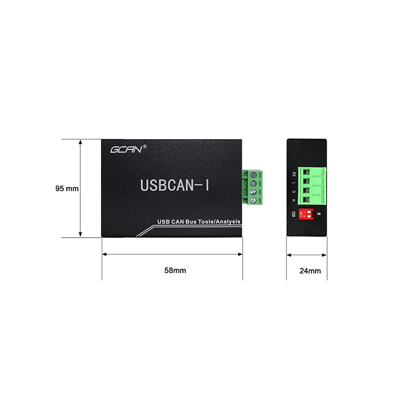 Gcan USB-Canbus Analyzer Data Debug Card J1939 Automotive Debugging Analysis