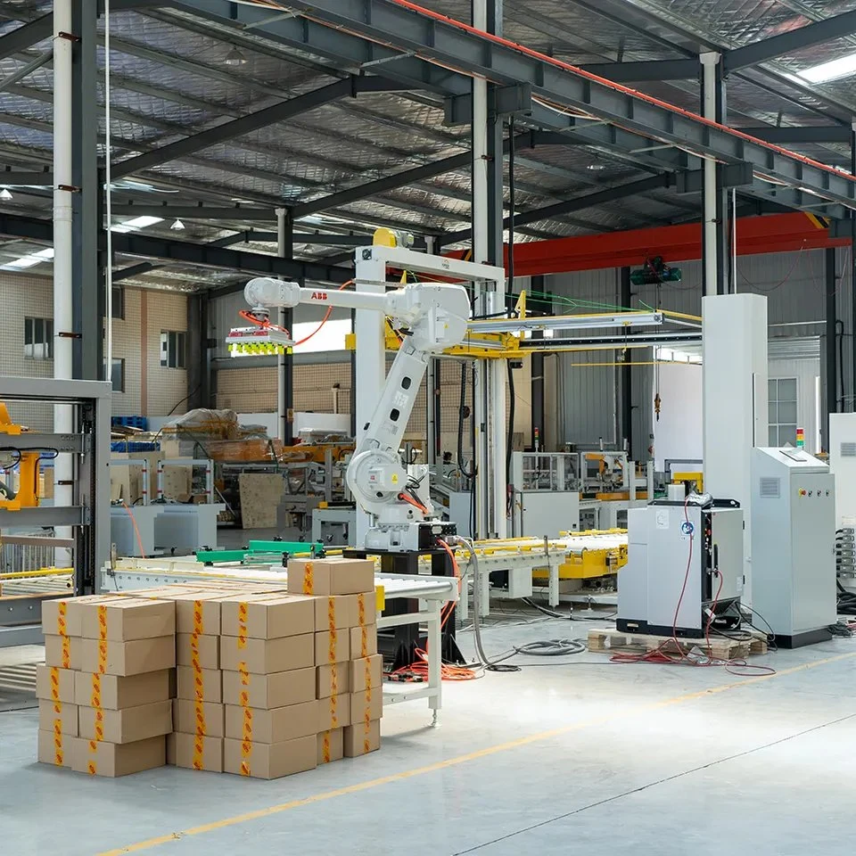 Fully Automatic ABB Robot Palletizer for Cartons and Boxes/Bags