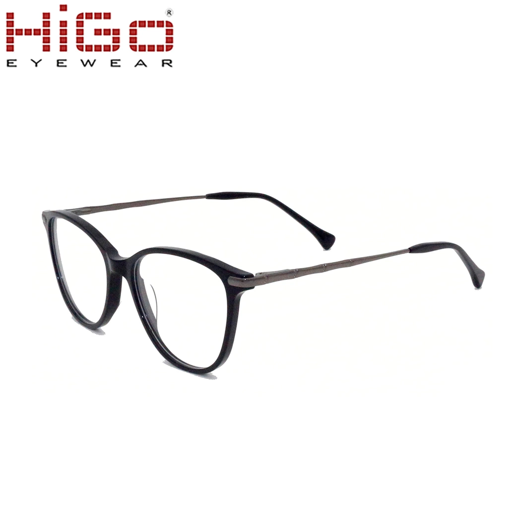 Latest Round China Eyeglasses Acetate Handsome Mix Eyewear Wholesale/Supplier