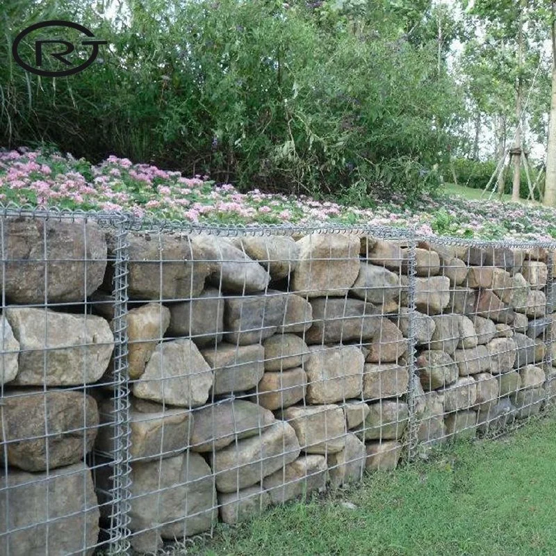 Gabion soldado recubierto de PVC colchón de gabion caja 2*1*1m para River Banco