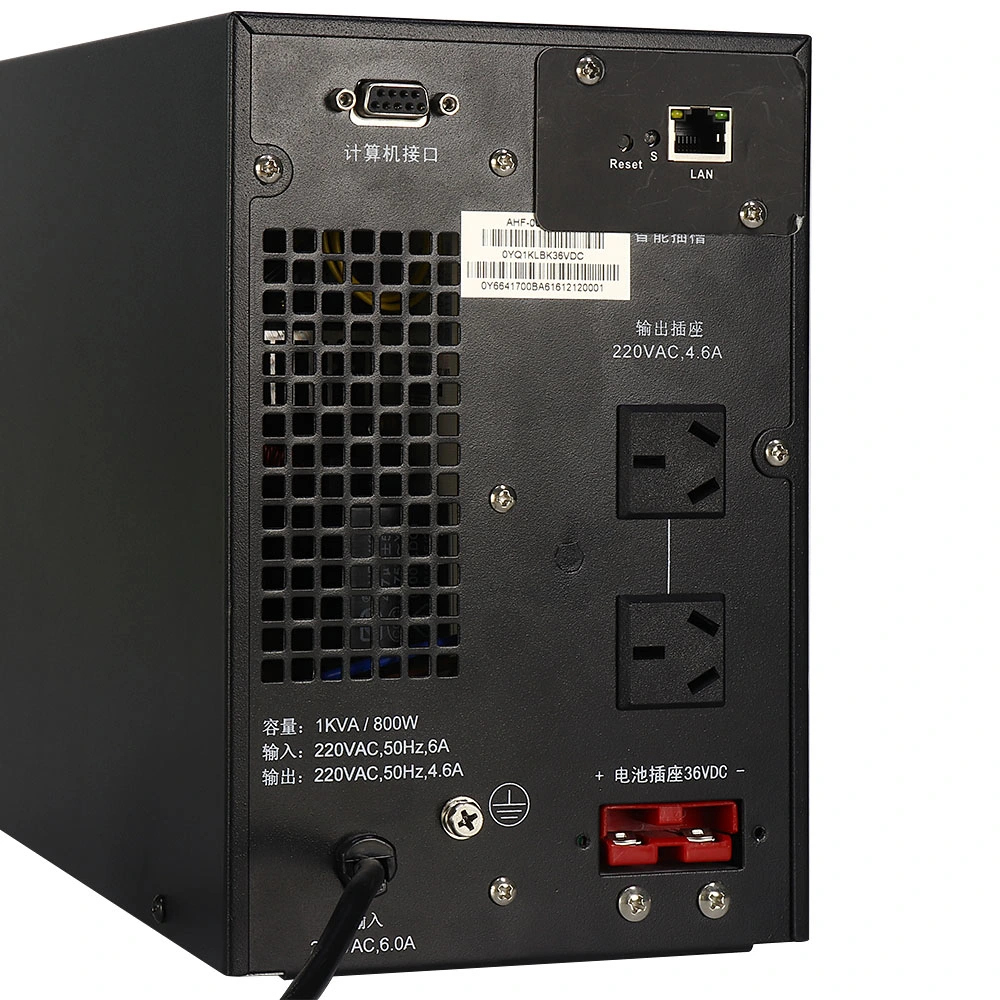 230VAC 50Hz High Frequency Online UPS Power Supply 1kVA 2kVA 3kVA with 8* IEC C13 Outlets and CE IEC Certificate