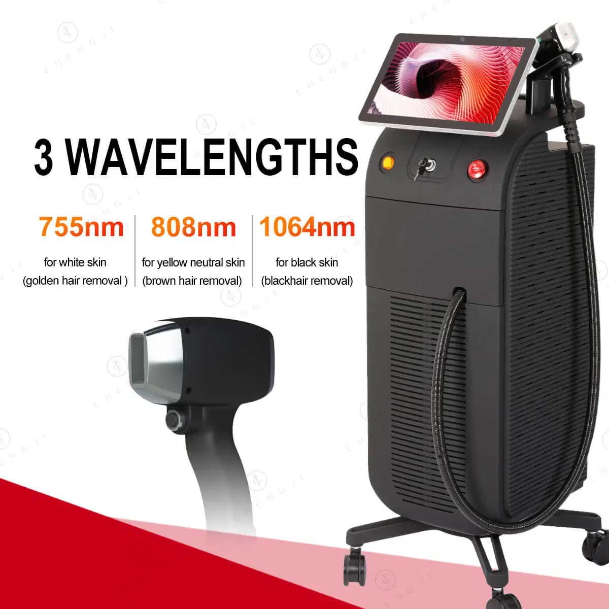 Long Warranty Laser Hair Removal Machine Customer Review 808nm Laser 1200W Diode Beauty Equipment