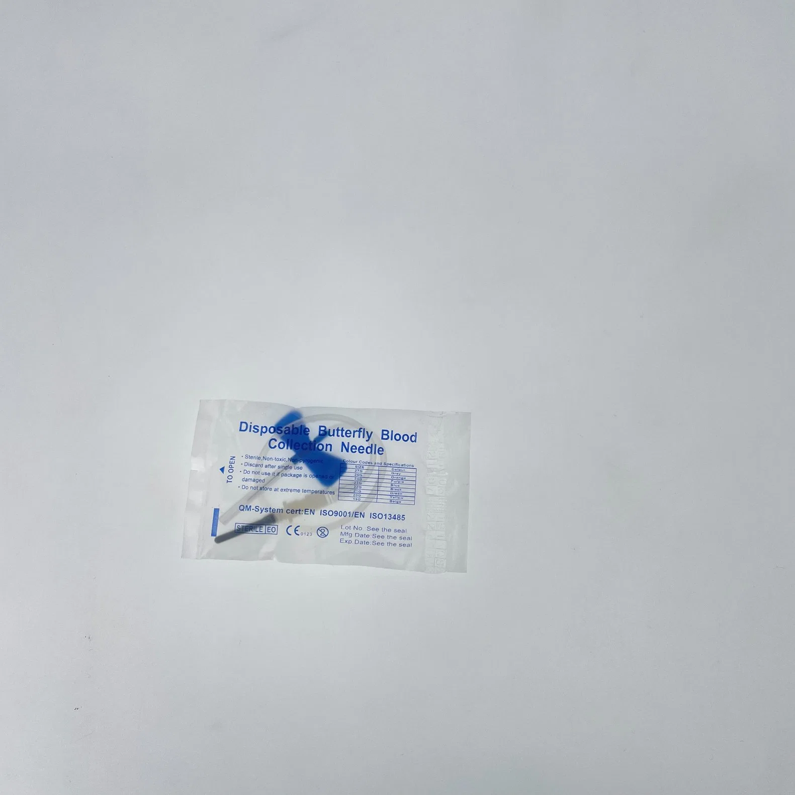 Medical Disposable Vacuum Butterfly Needle Blood Collection Needle