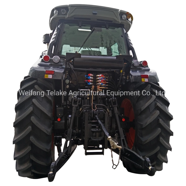 China Manufacturer Farm Equipments 4X4 Wheel Diesel Stong Power Big Tractors Good Price 260HP 280HP