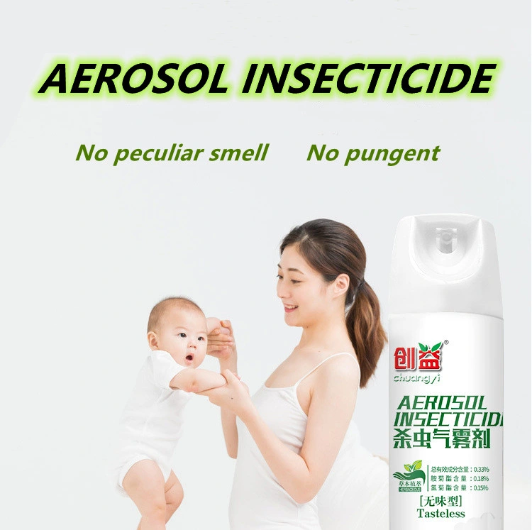 Household Aerosol Insecticide Mosquito Fly Cockroach Insects Killing Spray