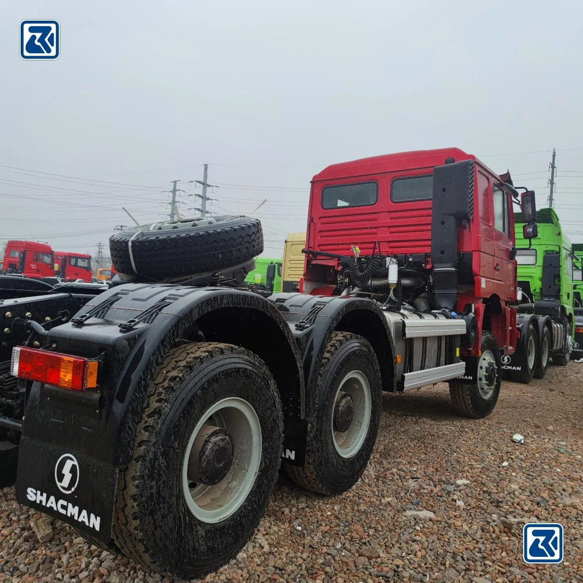 F3000 Shacman Tractor Truck 380HP/430CV Tráiler Jefe 6X4 10ruedas Animadora camión de remolque