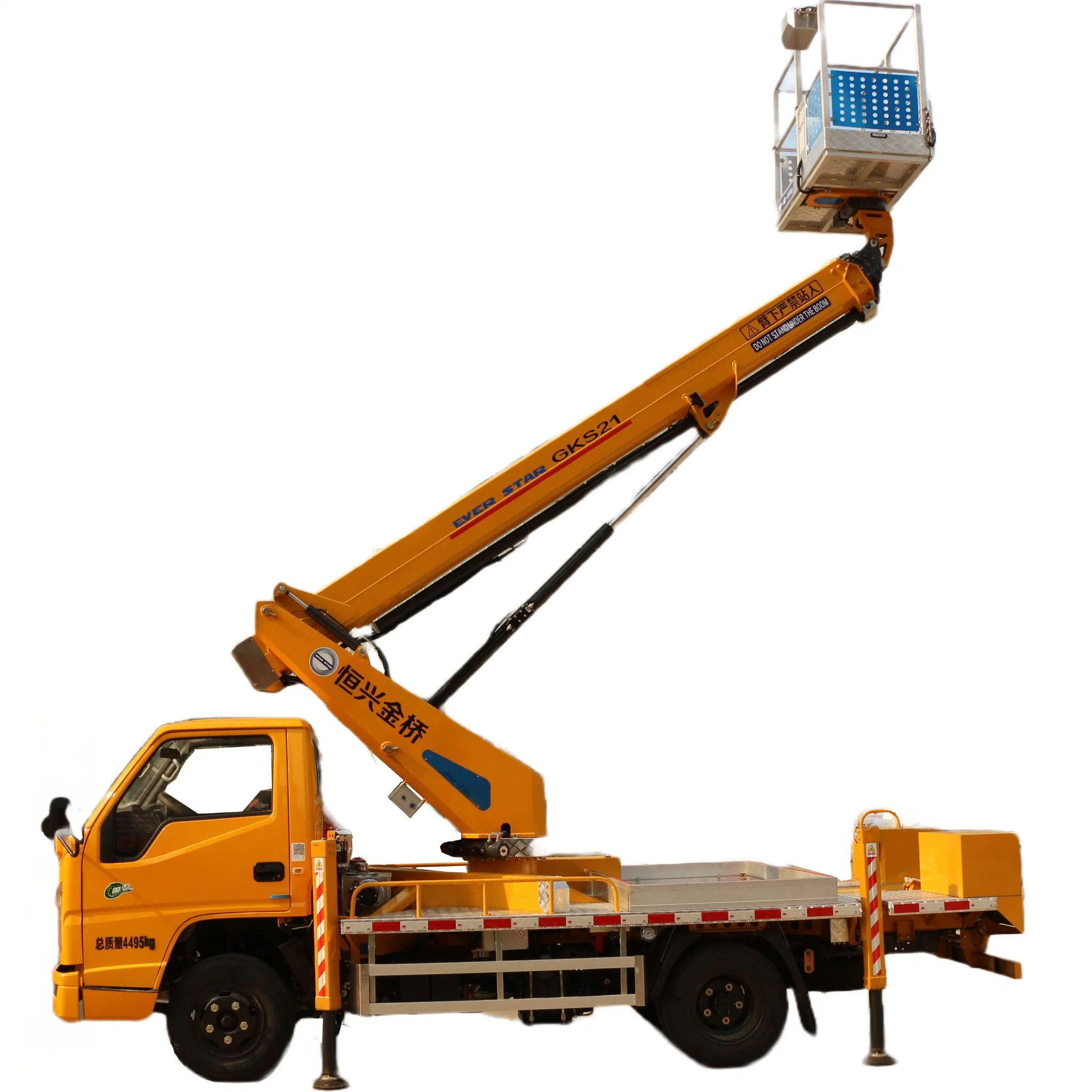 EverStar Truck für Straßenbeleuchtung Aerial Work Platform Operation Truck Mit Gelenkauslegern