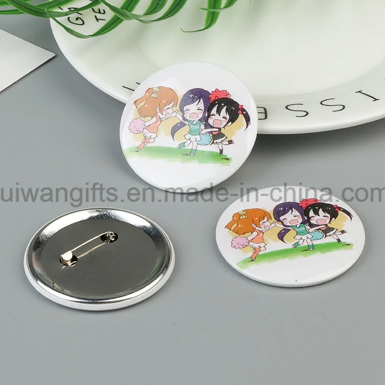 30mm Promotional Full Color Printing Button Badges (PBB003)