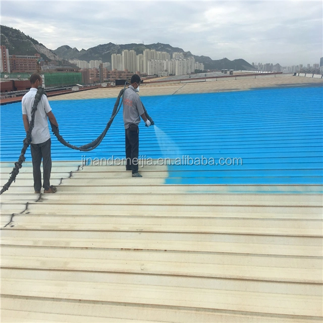 New Date Hybrid Professional Adhesive Waterproof Pure Polyurea Spray Painting Material for House Roof