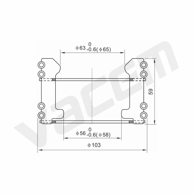 2000A Vcb Tulip Contact - 42 Piece Set