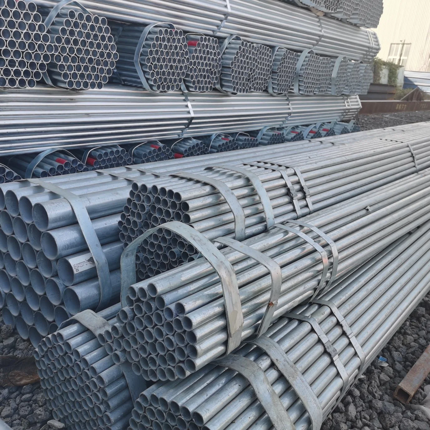 High quality/High cost performance  Cold/Hot Rolled Hot Dipped Zinc Coated Round Pipe/Tube Gi Tube/Pipe Metal Iron Steel Tube Pipe Galvanized Steel Pipe