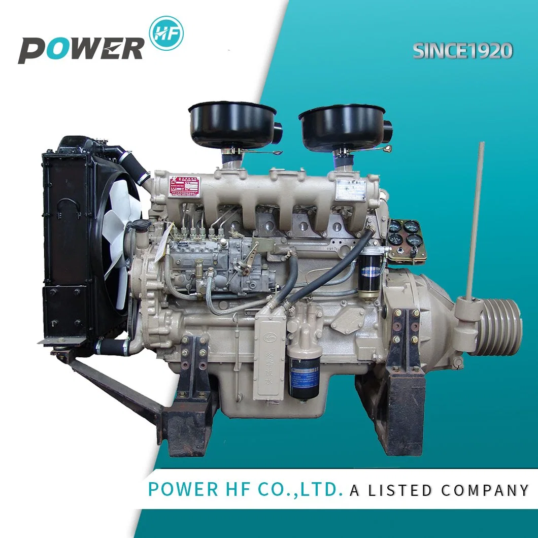 4-Stroke 2 Cylinder Industrial Electric Diesel Engine for Stationary Equipment and Tractor