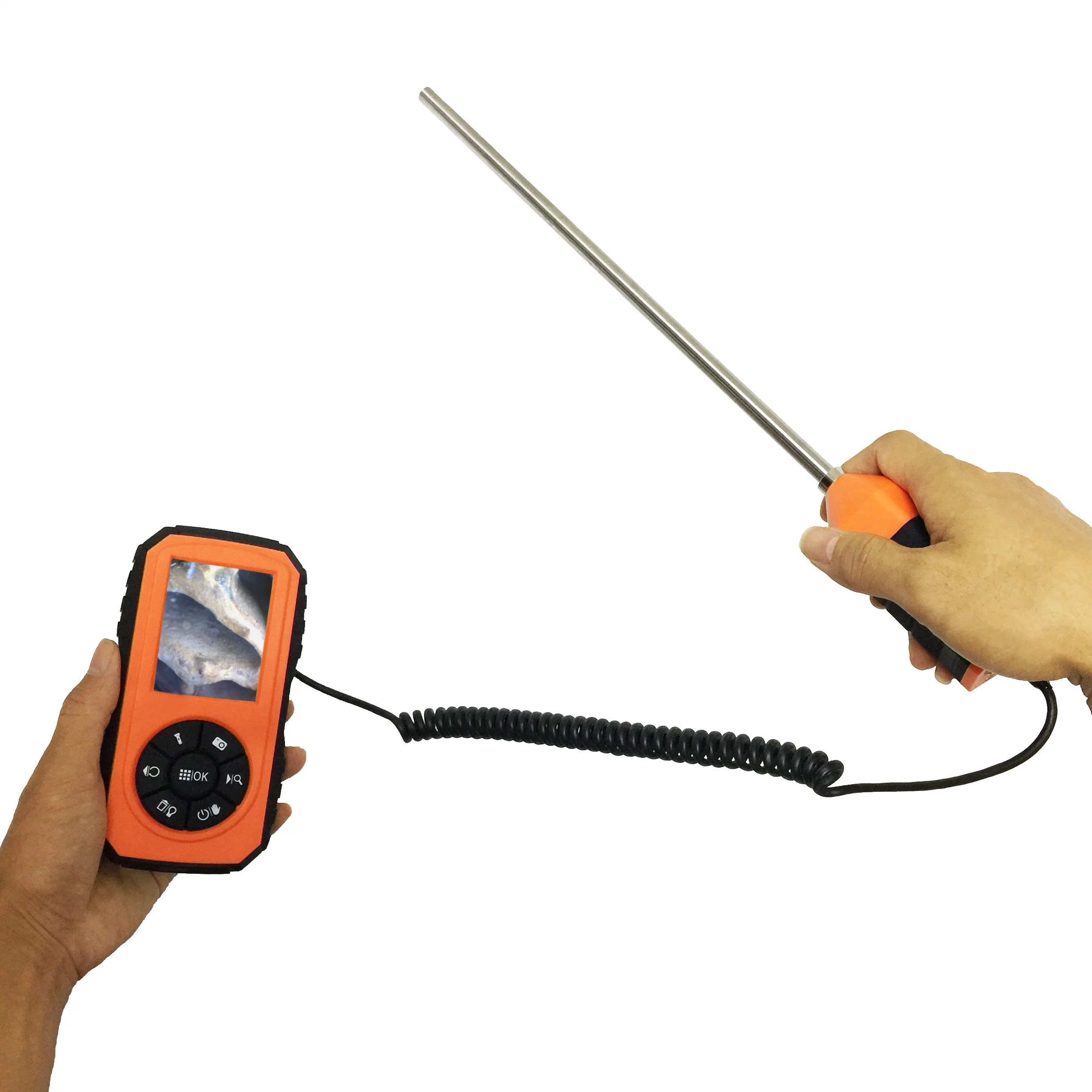 Nice Price 720p HD Side View Len 300mm Rigid Probe Portable Cavity Wall Inspection Camera with 3" Monitor