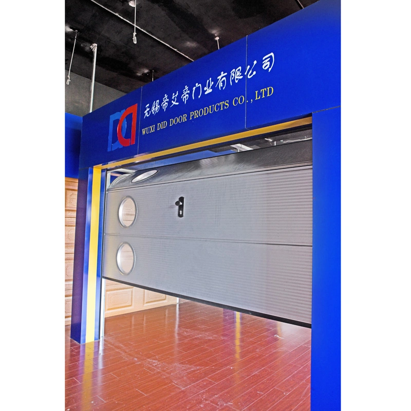 Ce Approved Steel PU Insulated Residential Automatic Overhead Sectional Roller Rolling Garage Door