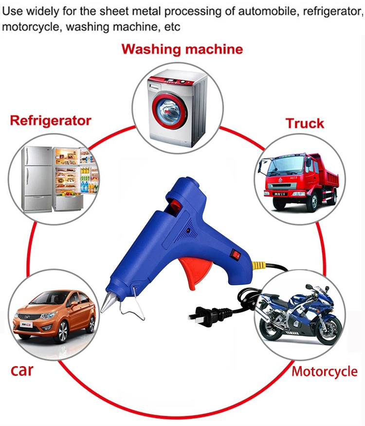 China Manufacturer Electronic Repair Tool 30W 60W 100W Industrial Hot Melt Glue Gun Heating Gun