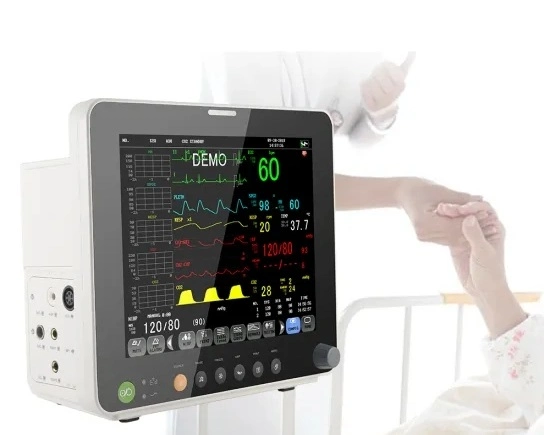 Syp Multi-Language 12.1 15 Inches Best Quality Patient Monitoring Cardiac Monitor System