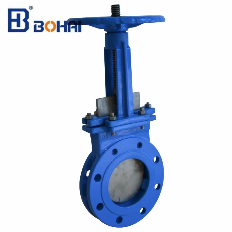 Knife Gate Valve Flange Type and Cast Iron Body