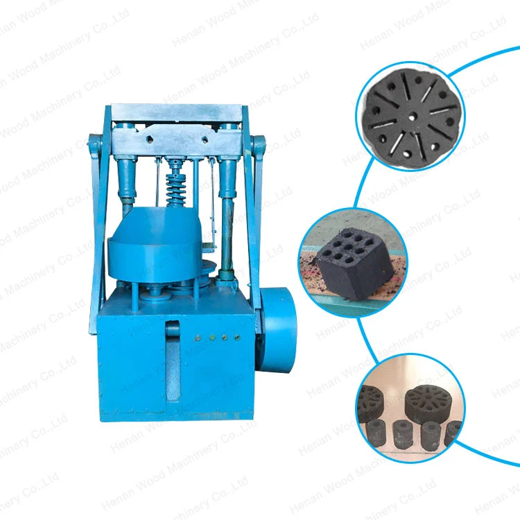 Carbón de leña briquetadora panal de abeja Prensa de carbón
