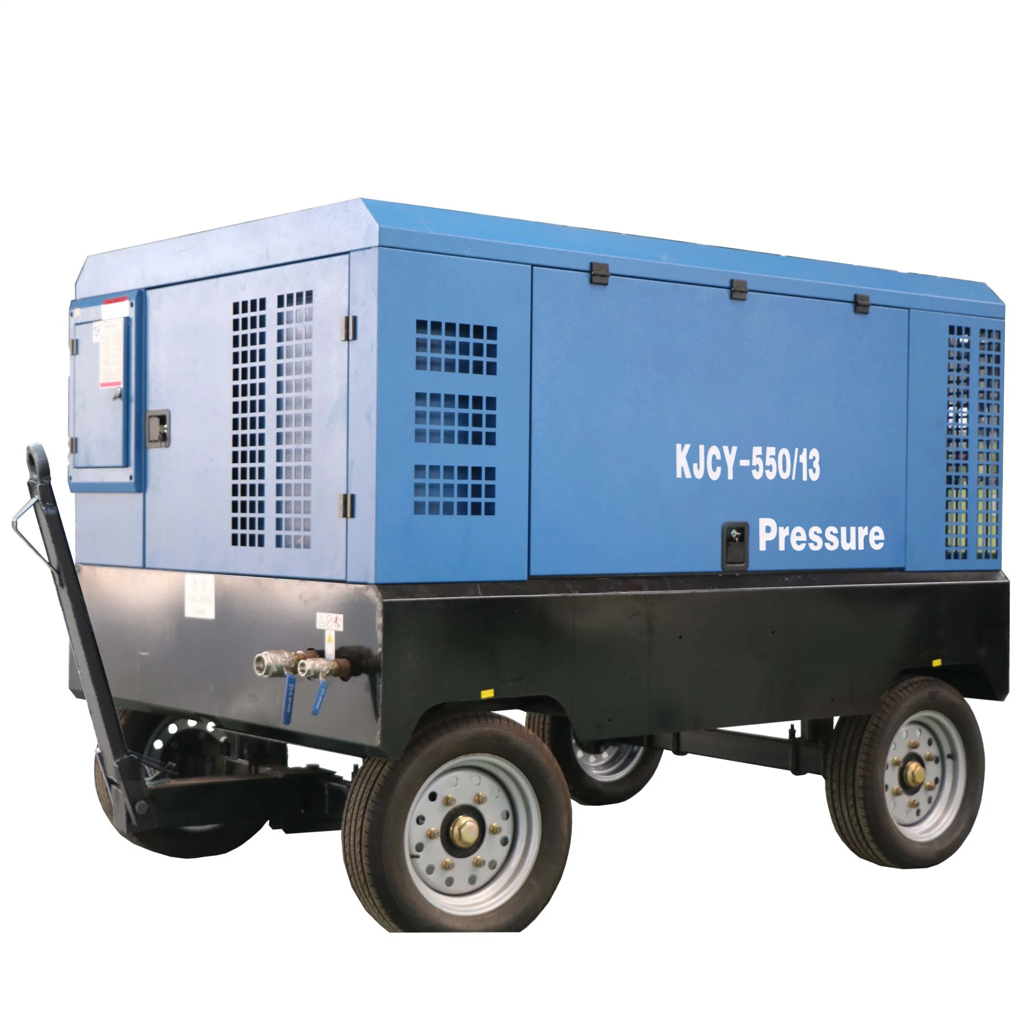 Hot Type Twin-Screw Screw Compressors Mining 13bar Industrial Movable Portable Air Compressor