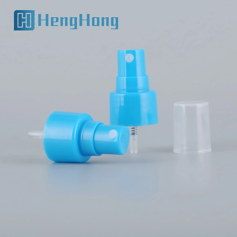 Colorful Plastic Smooth Collar Fine Mist Spray Pump for Antiseptic