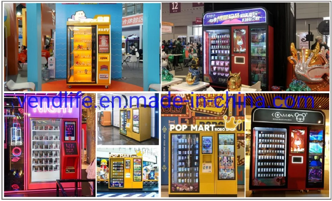 Vendlife повезло в салоне подарков игрушки Pop Mart присутствует автомат