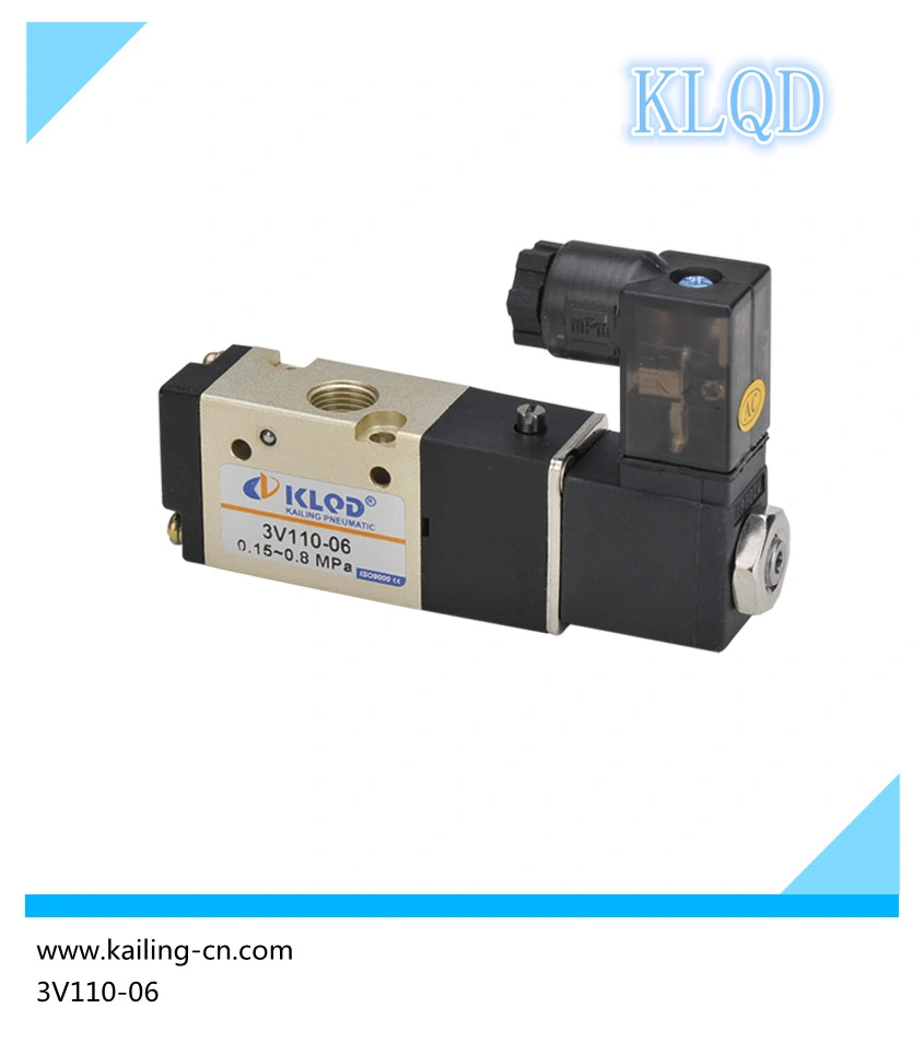 High quality/High cost performance  5/2 Way 4V220-08/06 24V Solenoid Valve