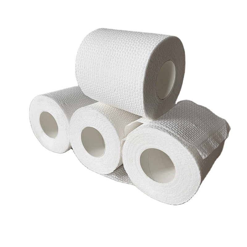 3 Ply Toilet Paper Virgin Bamboo Paper Eco-Friendly Material Paper Tape Environmental Ink Towel Paper Roll Tissue Paper Jumbo Roll Paper Products Bamboo