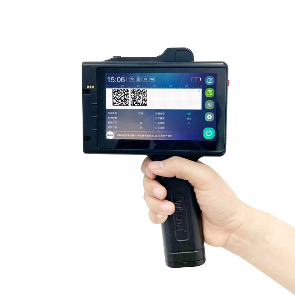 High Resolution Inkjet Printers 12.7mm for Qr Code