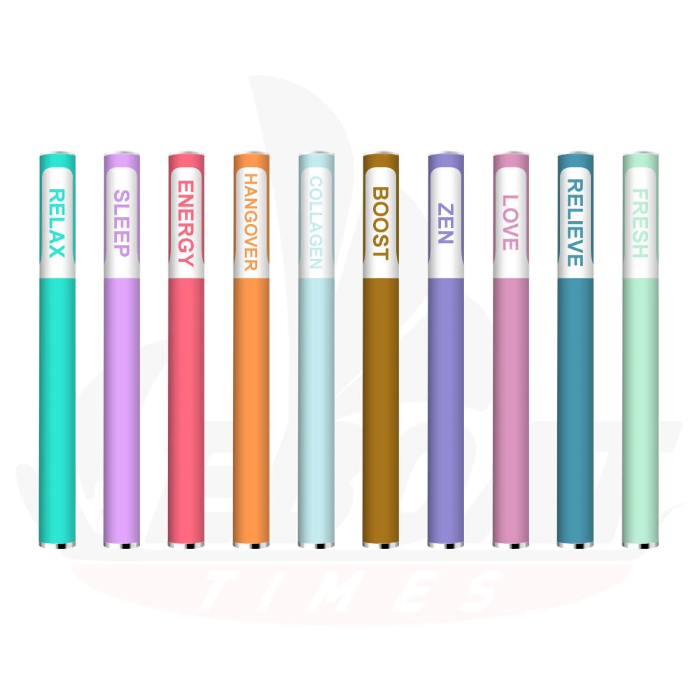 Pre-Filled 300puffs Melatonin Diffuser Lavender Vitamin B Relax Disposable/Chargeable Vape Pen