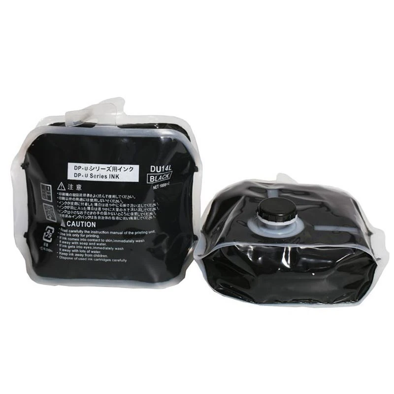 Compatible Duplo 1000ml Du14L Ink & Duplo Dupilcator Consumable Du14L Encre & Du14L Ink for Dp-U520/550/620/650/850