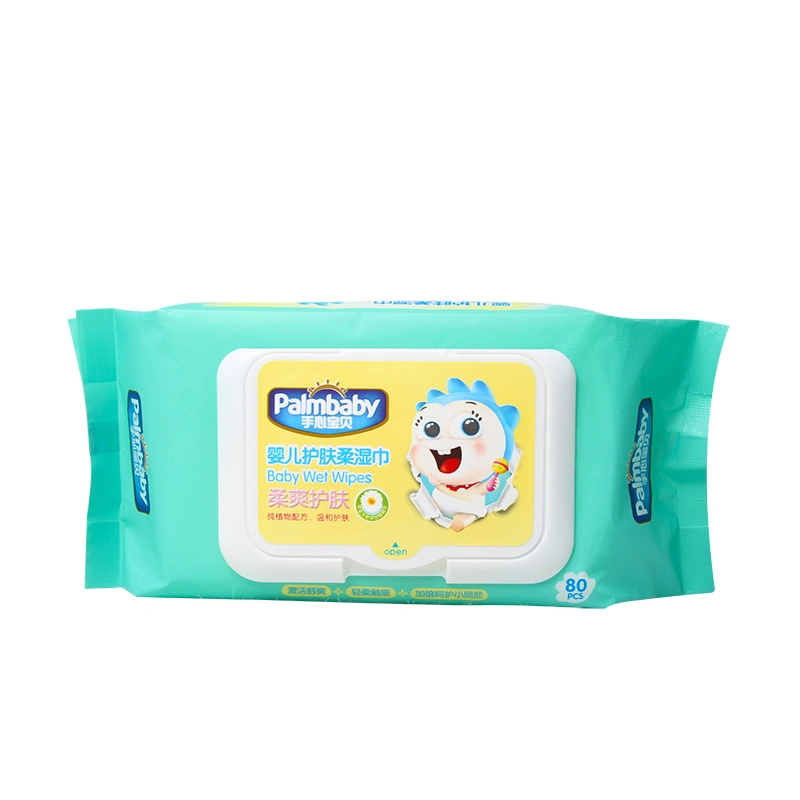 Comfortable and Unscented Baby Wet Tissue