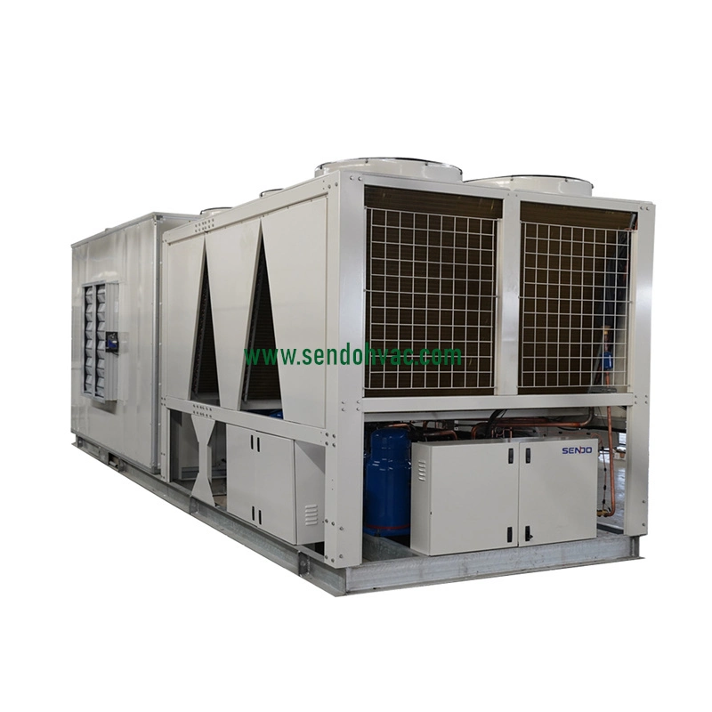 T3 Customized Industrial/Commercial Dx Free Cooling Rooftop Packaged Unit HVAC System Air Conditioning with Special Anti-Corrosion for Seaside Area & Economizer