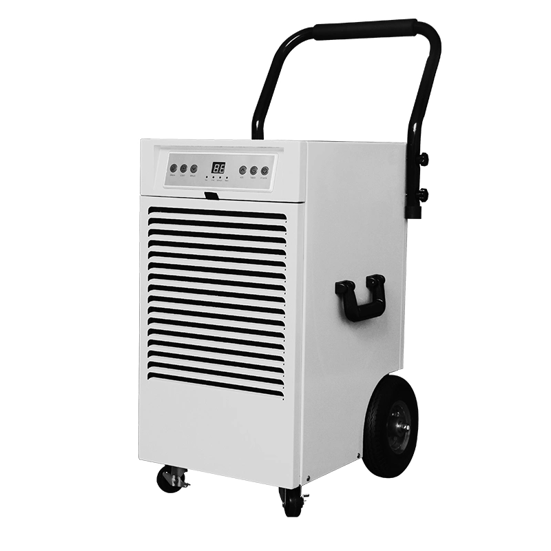 50L/D Déshumidificateur Portable Commercial de Sous-sol en Métal pour Absorption d'Humidité à Vendre