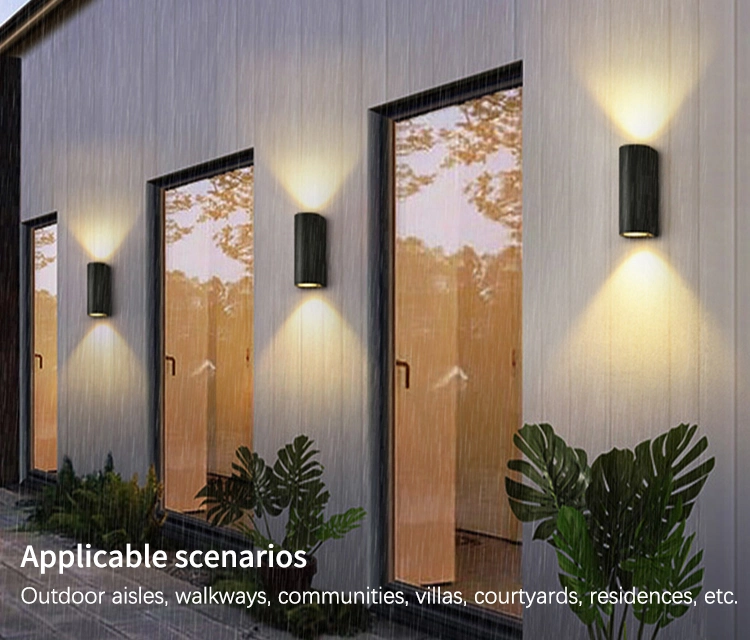 Outdoor Indoor Interior Lighting Modern Aluminum Wall Sconce Light LED Bracket Light