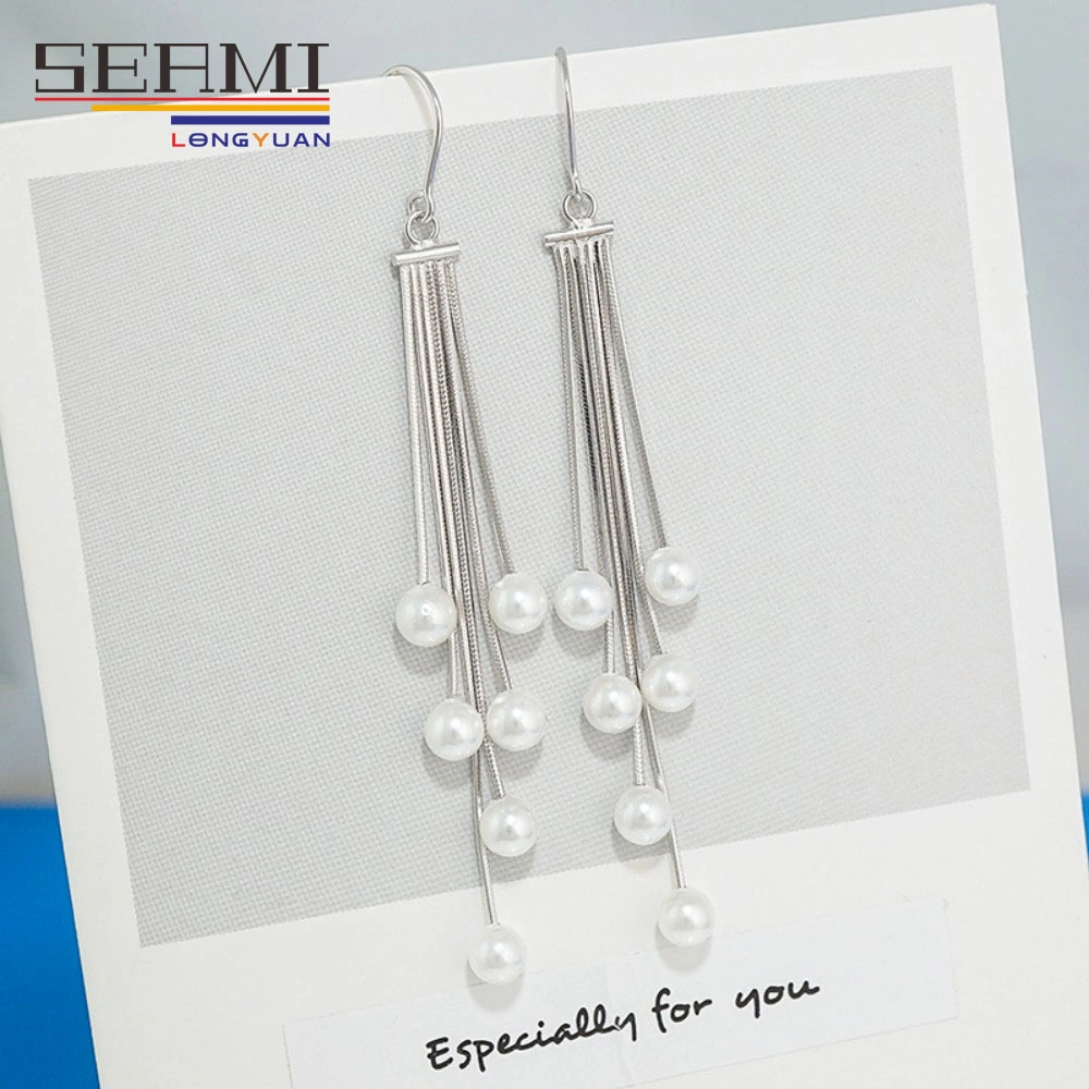 Wholesale/Supplier Fashion Silver Drop Earring for Trendy Women Daily Wear