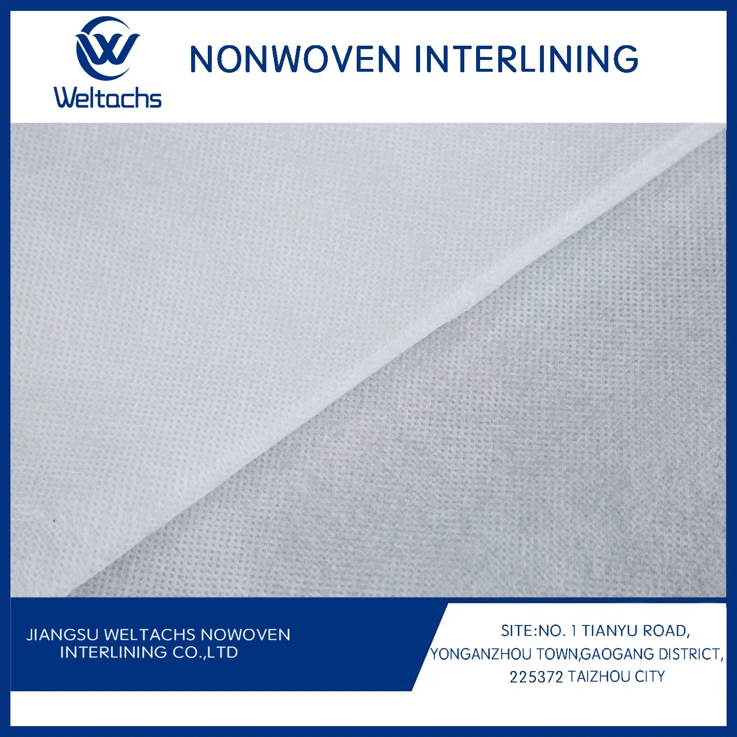 Poly Nonwoven Adhesive Interlining for Garment