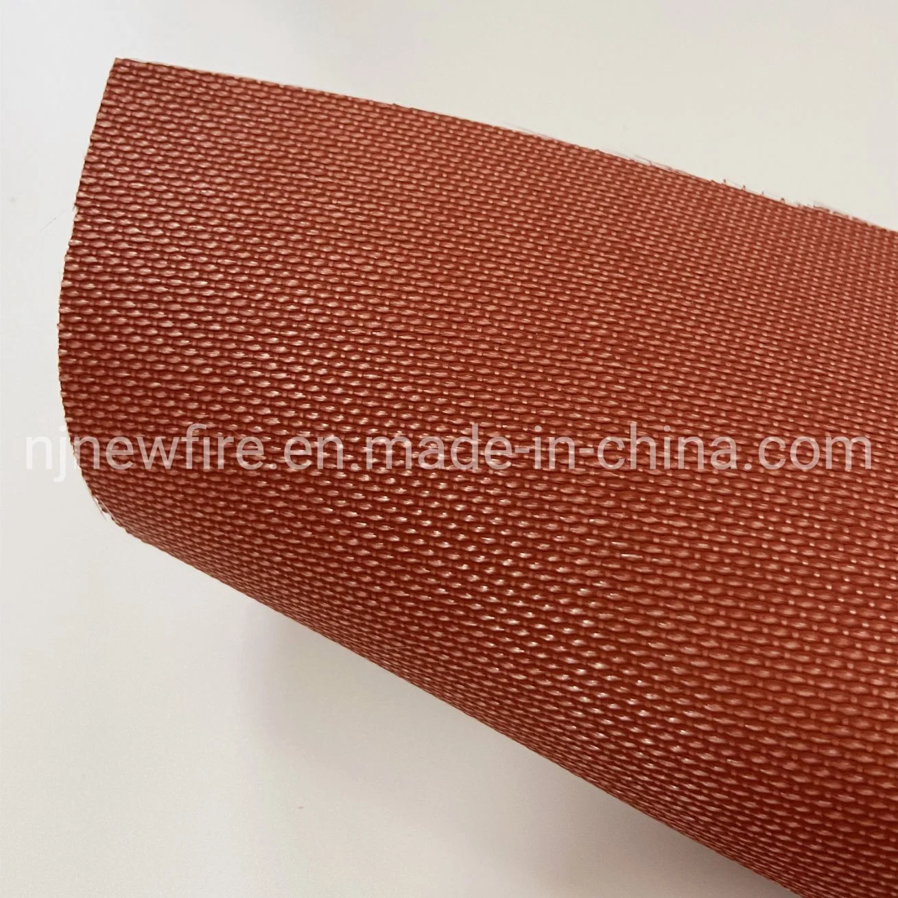 High Temp/Heat Resistant Polyurethane (PU) /Silicone Rubber/Acrylic/PVC Coated 0.2mm Fiberglass Fabric for Smoke and Fire Curtains