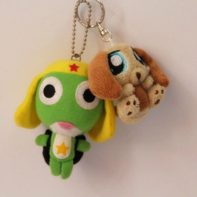 New Design Stuffed Plush Dog Keychain