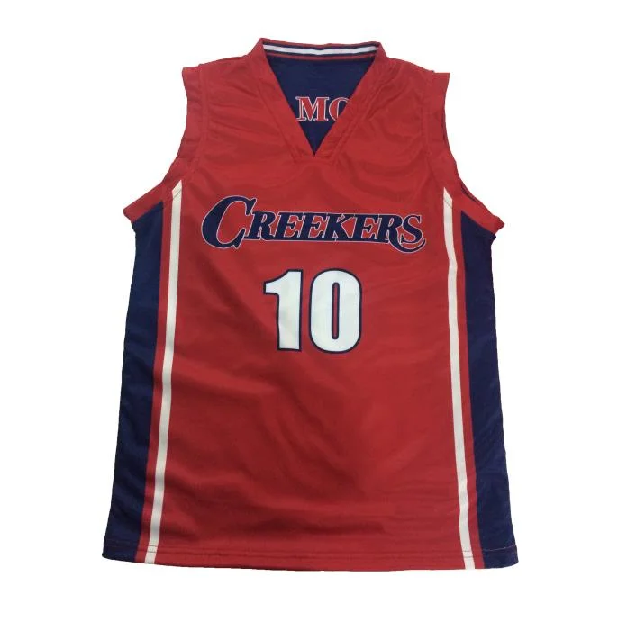 El logotipo de la impresión de sublimación de calidad superior de Baloncesto baratos Reversible uniformes nuevos Basketball Jersey